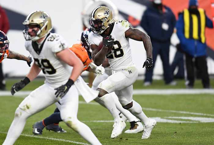 Saints Running Back Latavius Murray